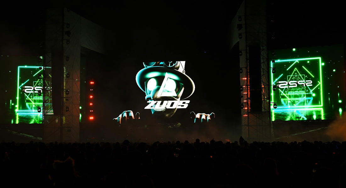 SP2S 電子煙於 NEON 音樂節 2025 現場